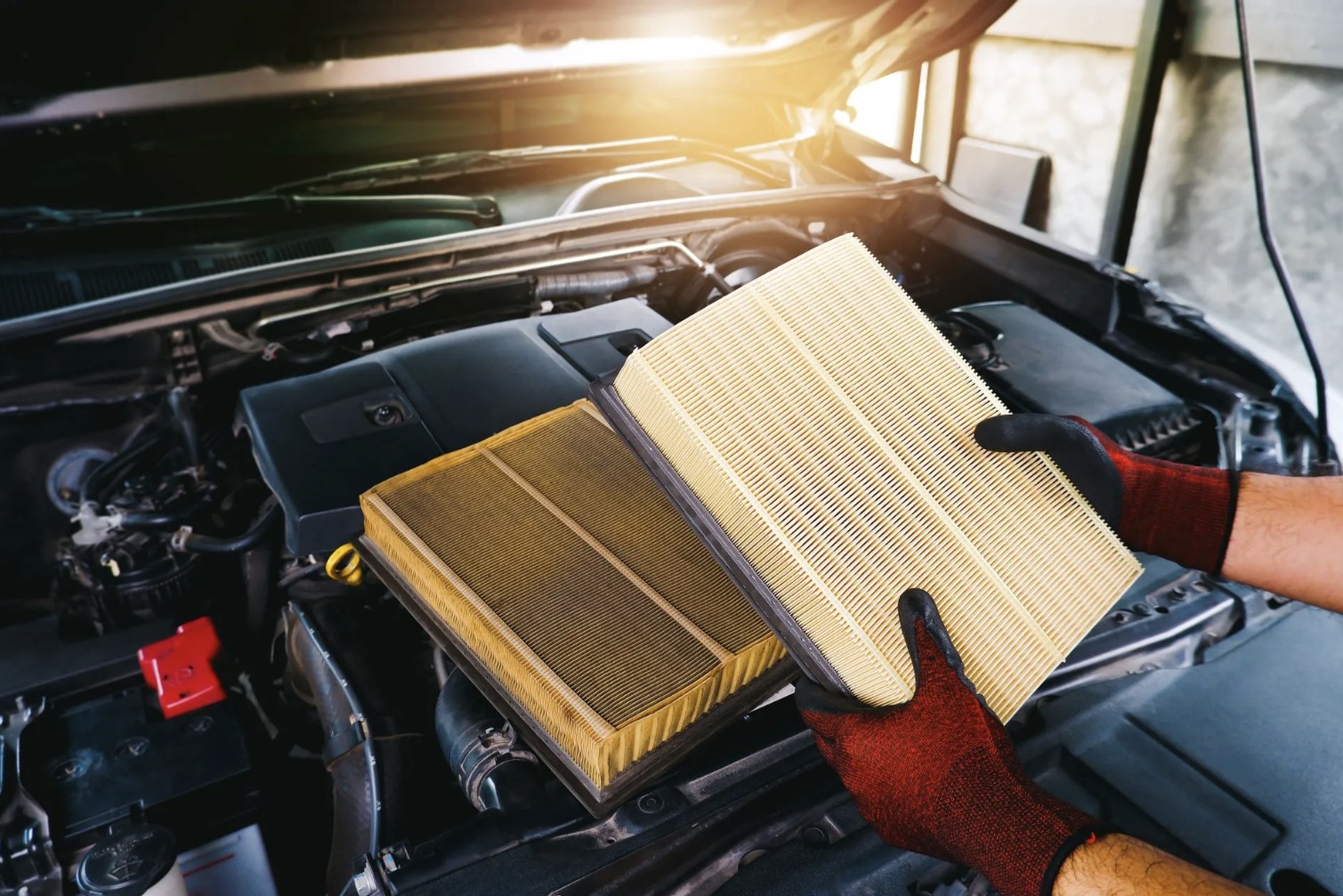 Car filter replacement