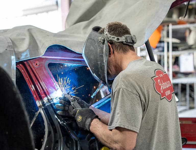 Collision and body repair work
